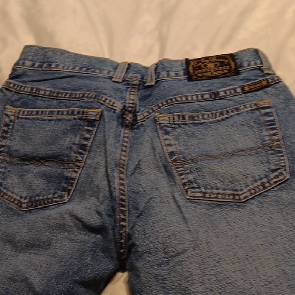 Lucky Brand Blue Flare Jeans - Picture 6 of 8
